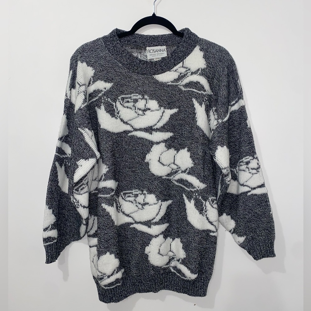 Vintage Rosanna Floral Sweater